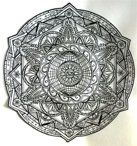 sacred geometry tattoo stencils