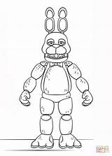 Fnaf Coloring Pages Getcolorings Sensational Toy Color sketch template