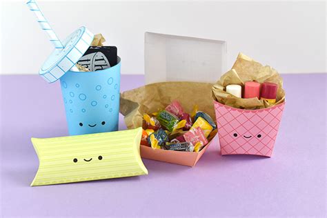 friendly fast food printable boxes handmade charlotte