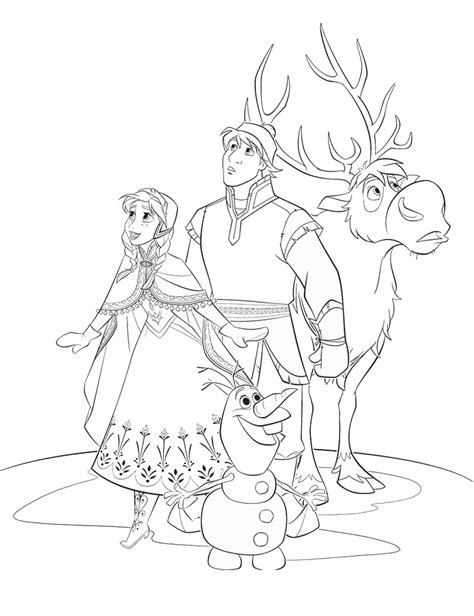 frozen coloring pages birthday printable