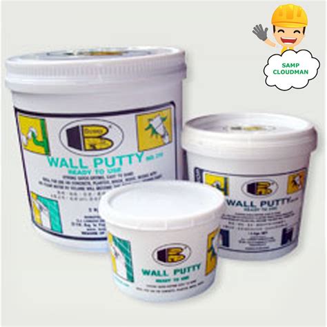 bosny wall putty ready   kg  kg   shopee philippines