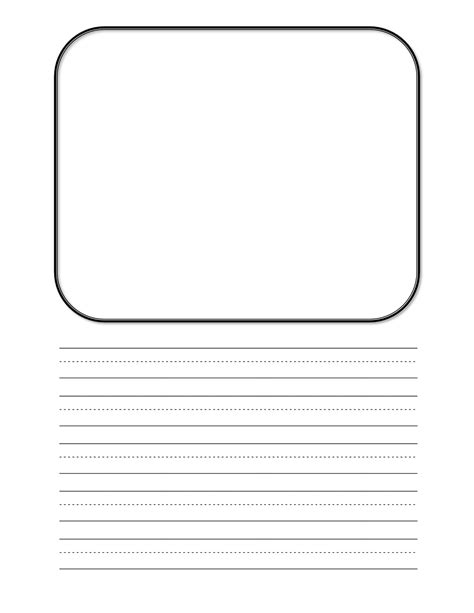 blank writing page