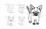 Dessiner Patte Tutoriels Cat Kats Apprendre étapes Corps Exemples Archzine sketch template