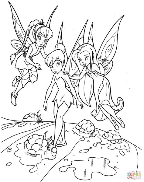 teaching tinkerbell coloring page  printable coloring pages