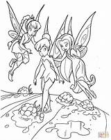 Tinkerbell Coloring Pages Teaching sketch template