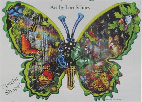 Sunsout Lori Schory Butterfly Migration 1000 Pc Shaped Jigsaw Puzzle