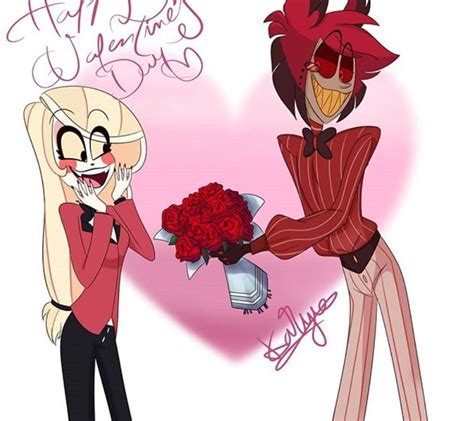 hazbin hotel charlie and alastor alastor assists charlie with her