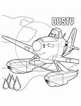 Coloring Planes Pages Disney Dusty Colouring Movie Plane Fire Rescue Racing Color Kids Airplane Trains Automobiles Print Fun Printable Popular sketch template