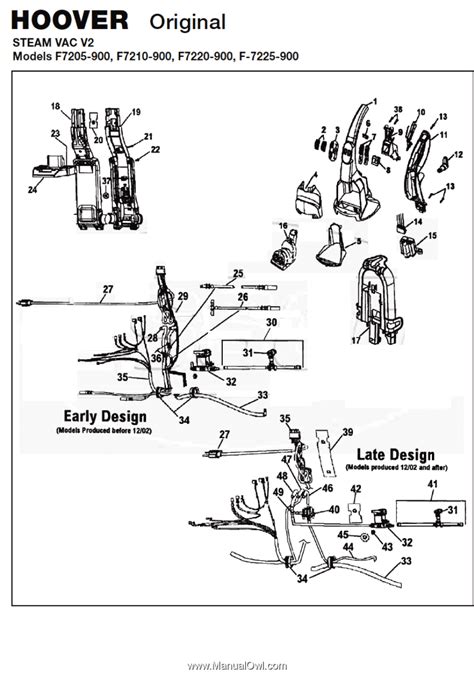hoover   parts diagram