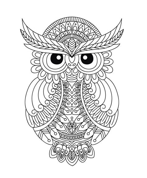 owl adult coloring pages inspirational coloring adult coloring book
