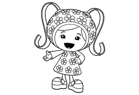team umizoomi milli coloring pages images   finder