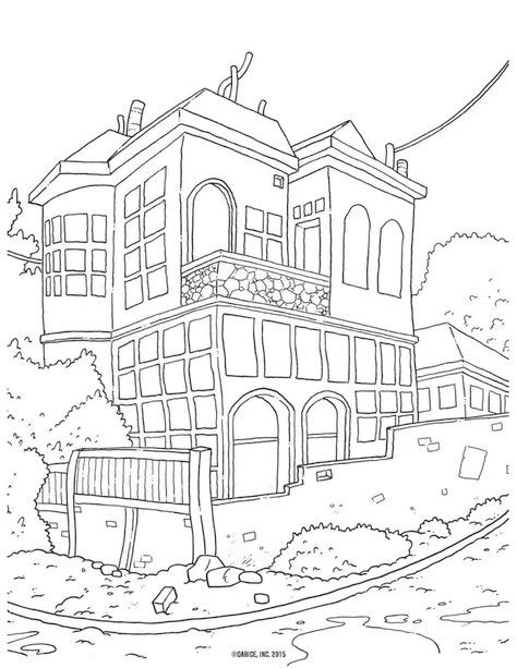 house coloring pages printable adult coloring pages coloring pages