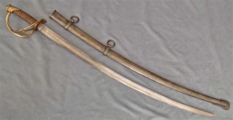 sold authentic antique american civil war confederate cavalry saber