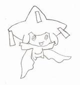 Jirachi Draw Pages Coloring Step Drawing Getcolorings Pokemon Getdrawings Hellokids sketch template