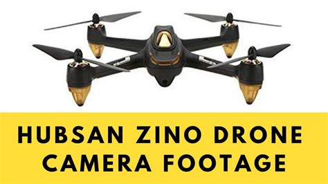 hubsan zino camera tests drone footage youtube
