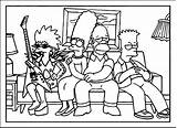 Simpsons Wecoloringpage Colouring Wonder sketch template