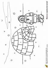 Igloo Banquise Esquimau Coloriages Mondrian Maisons Esquimaux Colorier Hugolescargot Hiver Bieguny Zimna Pingouin Japonaise Tableau Magique Maternelle Fabuleux Zima Bricolage sketch template