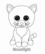 Beanie Coloring Boo Pages Ty Boos Cat Coloringtop Print Sheets sketch template