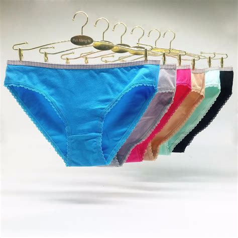 2020 Womens Sex Panties Ladies Pants Selling Solid Color Cotton Ladies