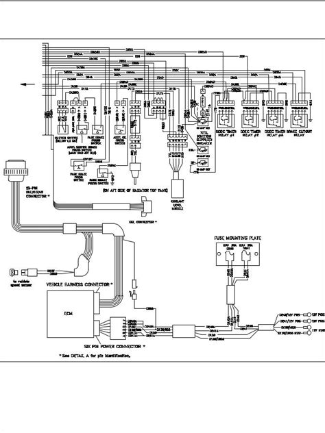 ddec ii detroit  ecm wiring diagram wiring draw  schematic
