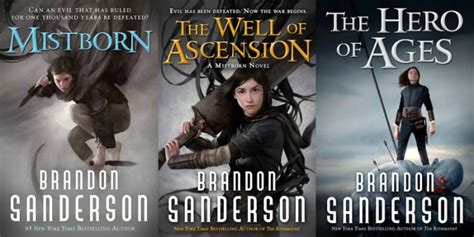 mistborn trilogy  brandon sanderson