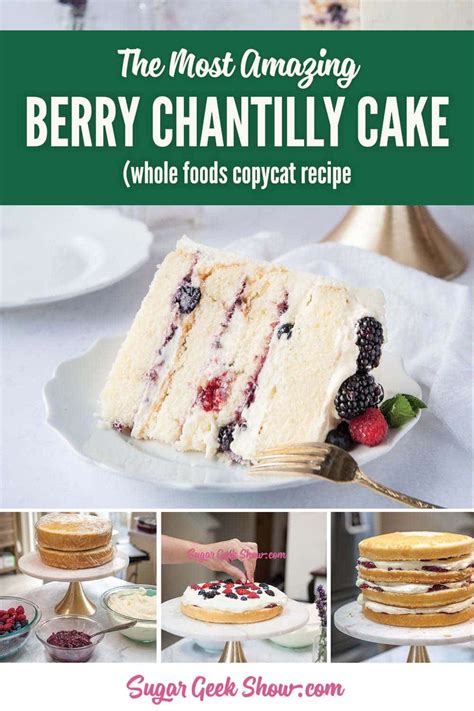 berry chantilly cake  mascarpone frosting sugar geek show