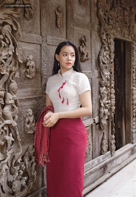 aye wutt yi thaung 1000 in 2020 myanmar dress design