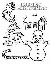 Coloring Christmas Pages Kids Printable Merry Snowman Sheets Color Cards Drawings Print Holiday Sheet Colouring Xmas Printables Simplicity Party Book sketch template