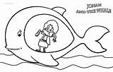 Jonah Whale Coloring Pages Bible Kids Printable Cool2bkids Fish Preschool Children Activities Crafts Church sketch template
