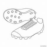 Fussballschuhe Ausmalbild Fussball Ausmalen Malen Hertie Lassen Greller Beschreibt Bunter Entwicklung Kreativ Auffälliger sketch template