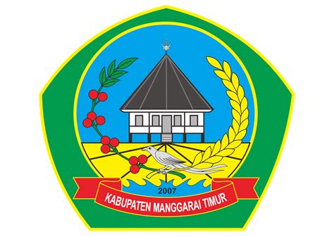 logo kabupaten manggarai timur vektor coreldraw cdr rygraphic