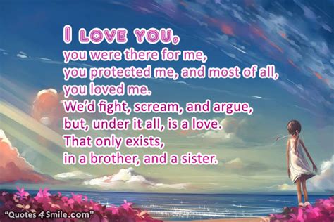 brother sister love quotes quotesgram