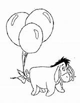 Coloring Eeyore Pages Comments sketch template