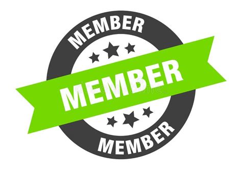 vip member stock vector illustration  banner badge