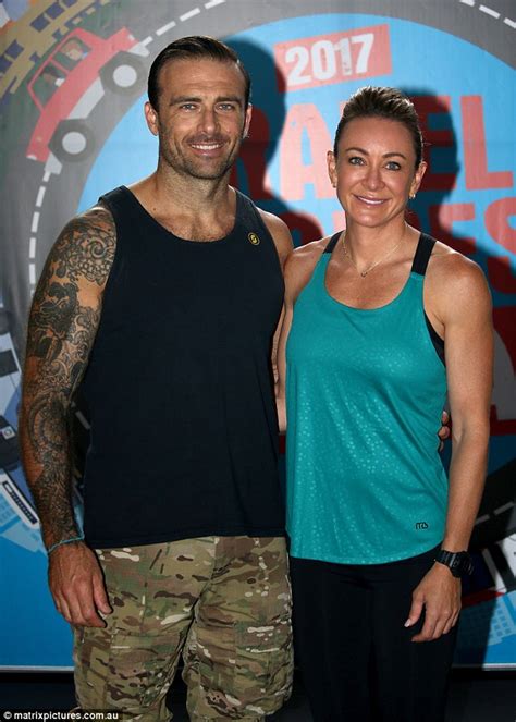 Loved Up Michelle Bridges And Commando Host Fitness Class Daily Mail