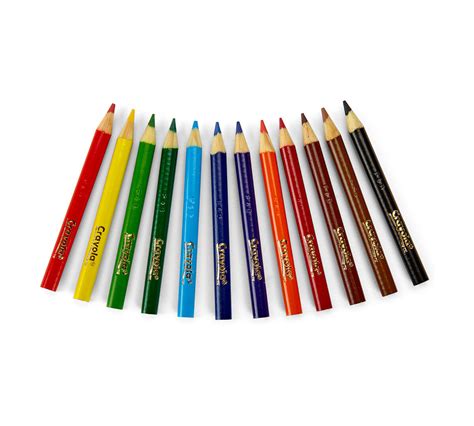 crayola colored pencils assorted colors pre sharpened adult coloring