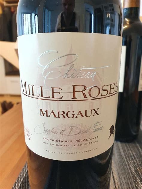 2020 Château Mille Roses France Bordeaux Médoc Margaux Cellartracker