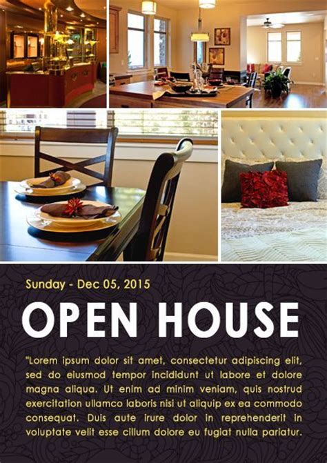 34 best open house flyer ideas images on pinterest flyer template open house and flyers