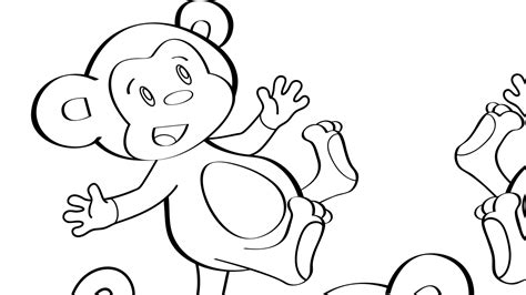 monkeys coloring page mother goose club