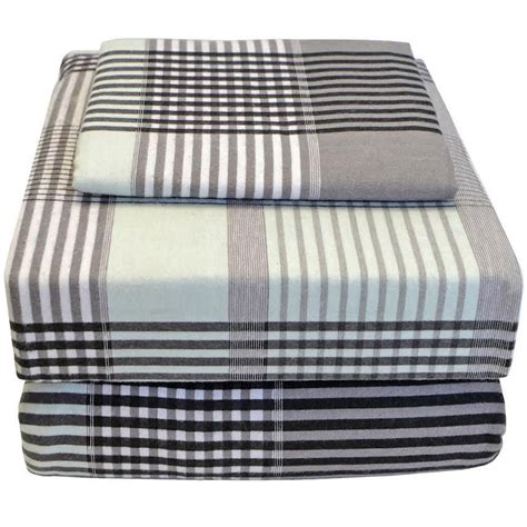 heavyweight  cotton flannel sheet set twin xl extra long twin xl