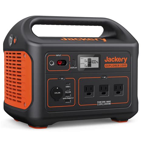jackery explorer  portable power station wh capacity     ac outlets solar