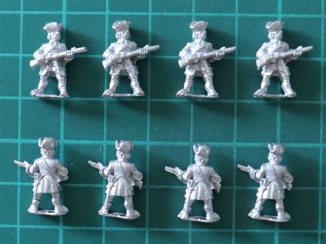 essex miniatures mm guard infantry  tricorne  gaiters   ready  figures  sale