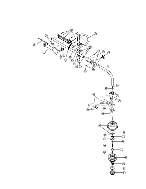 troy bilt  cycle trimmer carburetor diagram wiring site resource