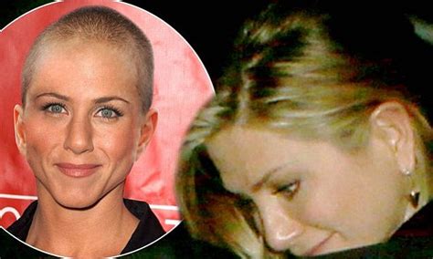 jennifer aniston shows off her glossy locks after bald