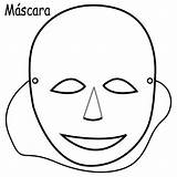 Mascaras Máscara sketch template