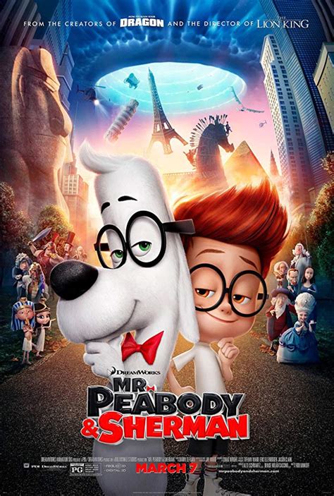 دانلود فیلم آقای پیبادی و شرمن Mr Peabody And Sherman 2014 سانسور شده