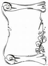 Border Borders Designs Coloring Pages Cute Sleeve Boarders Choose Board Tattoo sketch template
