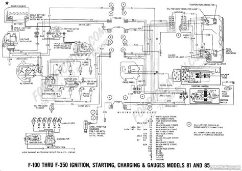 ford ignition system wiring diagram