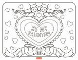 Coloring Valentine Pages Valentines Kids Adults Pdf Drawing Cute Shutterfly Hearts Service Community Getcolorings Getdrawings Boys Number Printable Color Heart sketch template