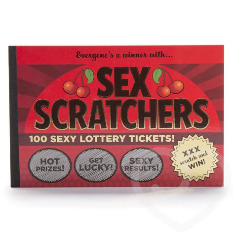 Sex Scratchers 100 Sexy Lottery Tickets Sexy Fun And Games
